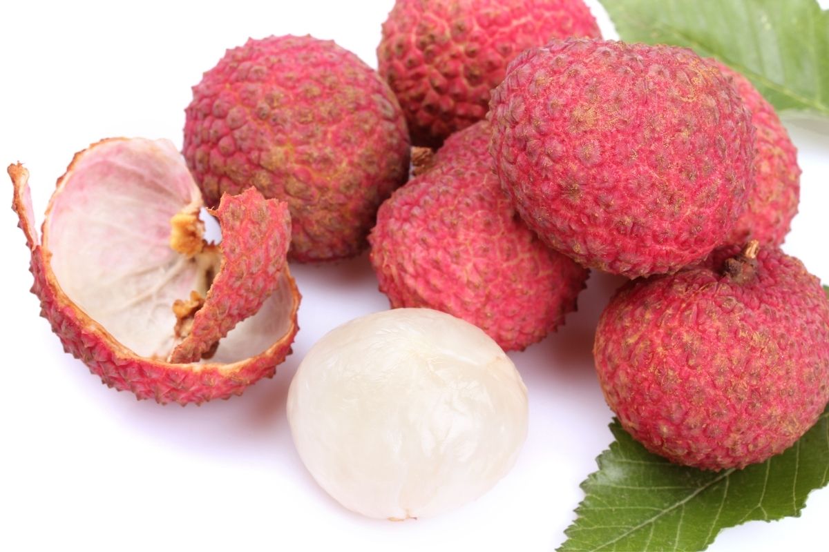 Lychee fruits with high sugar