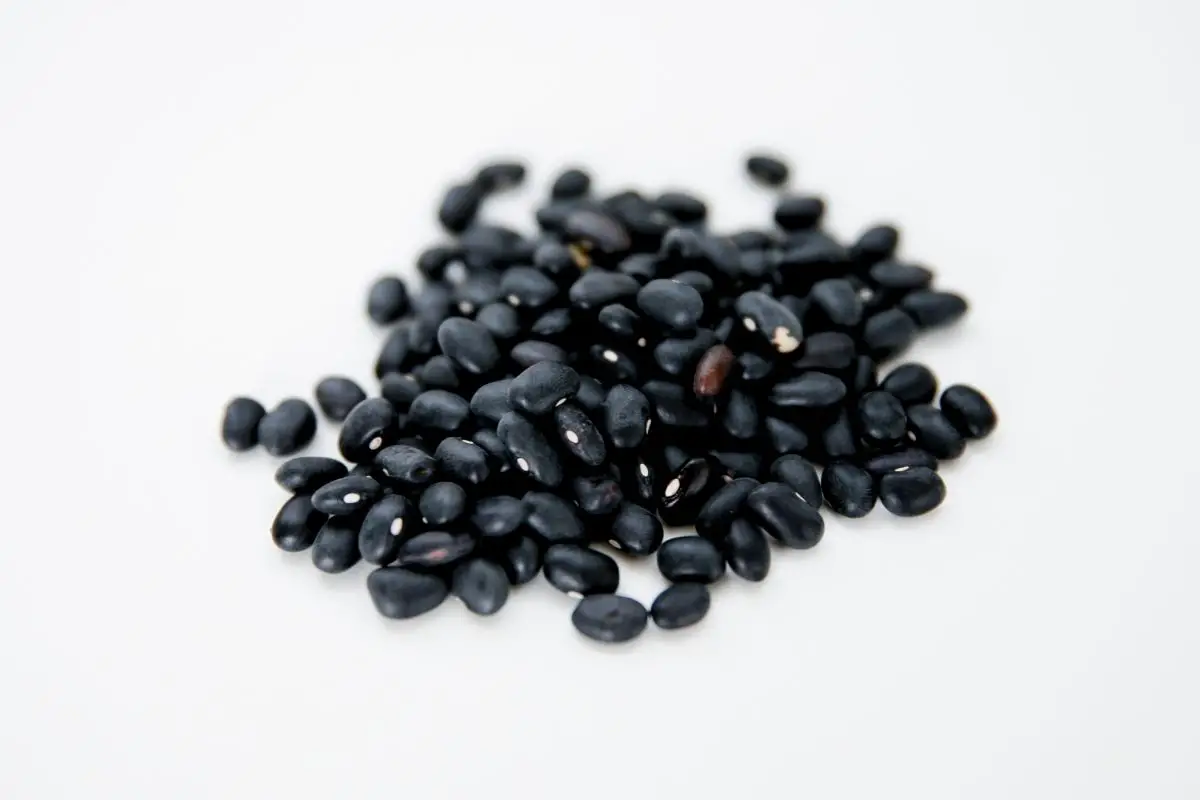 Negros (black beans) mexican vegetables