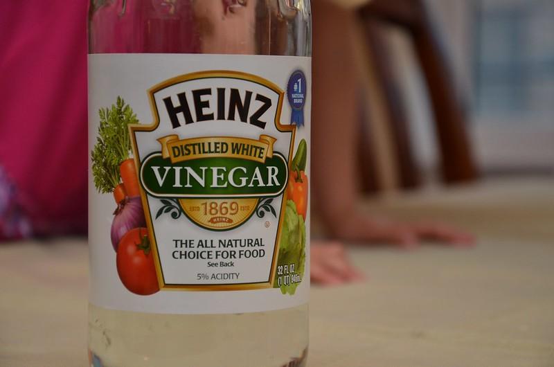Vinegar as a weed killer
