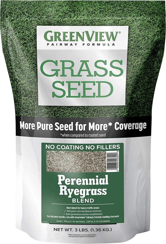 GreenView Fairway Formula Perennial Ryegrass Seed Blend | Best For Damp Soils