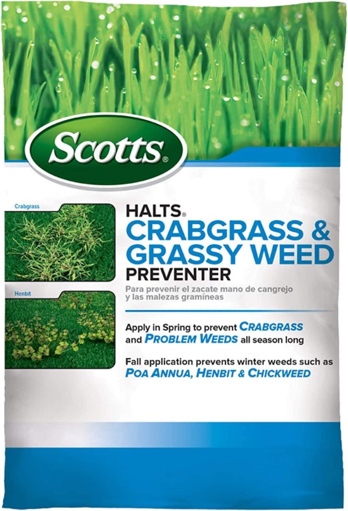 Scotts Halts Crabgrass & Grassy Weed Preventer