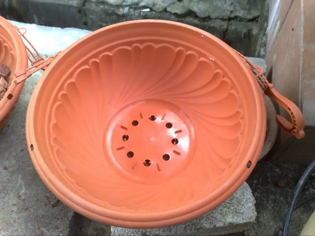 plastic nursery pot - do pots need drain holes