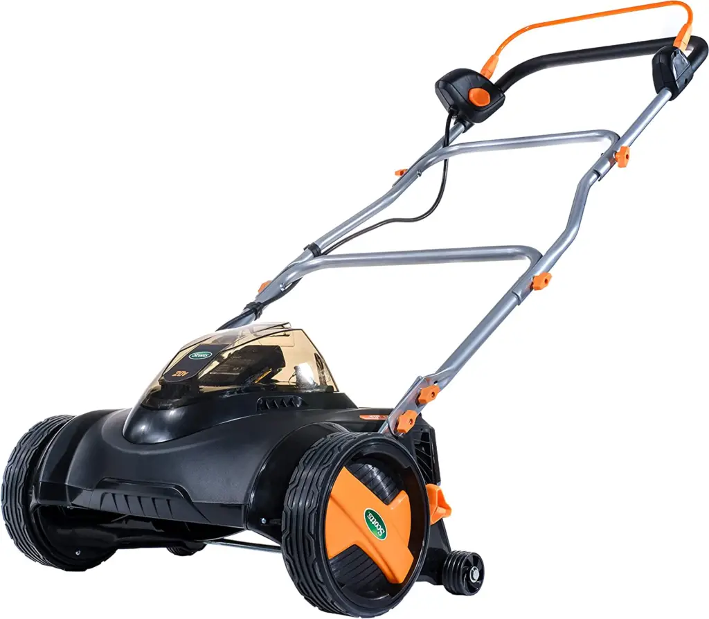 Scotts 2020-16S 16-Inch Electric Cordless Reel Lawn Mower