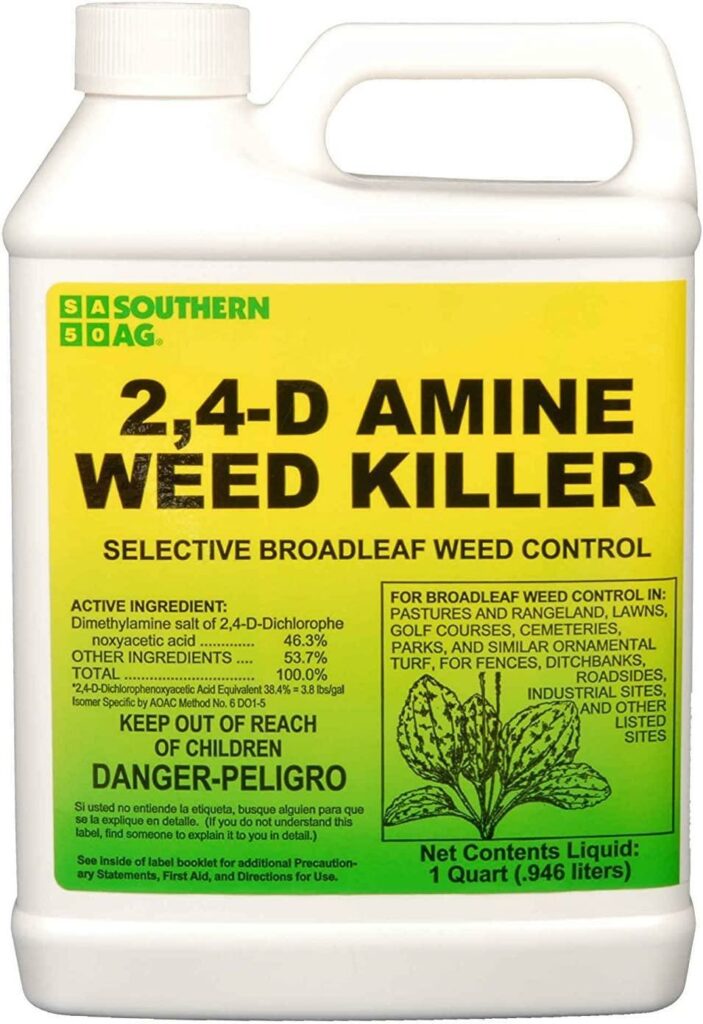 Southern Ag Amine 2,4-D Weed Killer - best weed killer for Bermuda grass