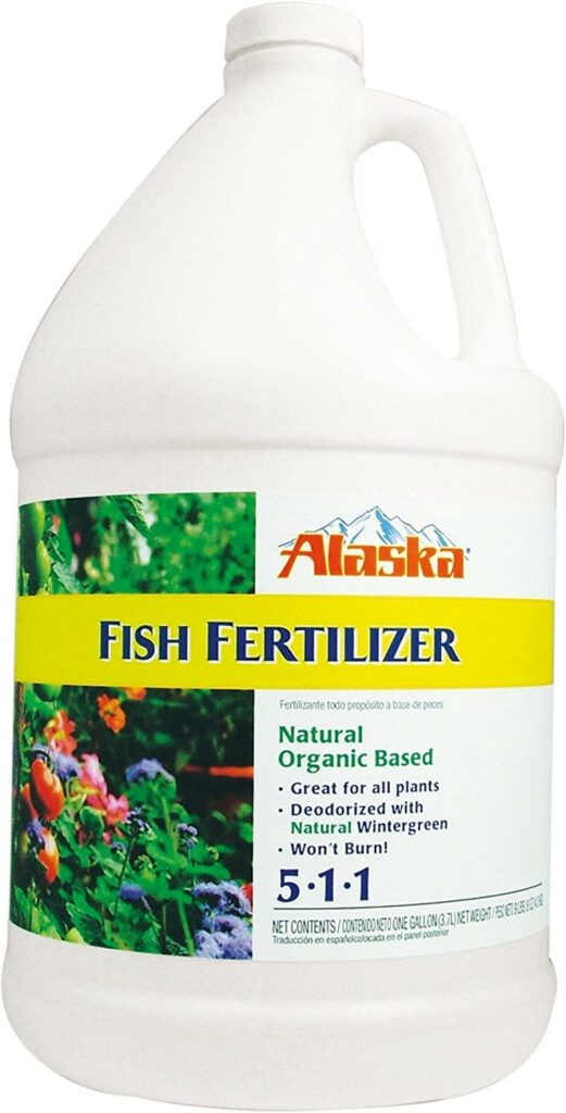 Alaska Fish Emulsion - best vegetable fertilizers