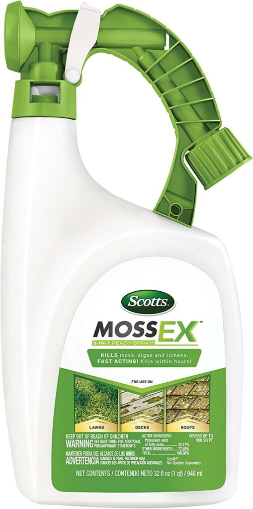Scotts MossEx 3-in-1 Ready-Spray - lawn moss killer